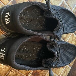 Hey Dude Women’s Black Slip-On Loafers